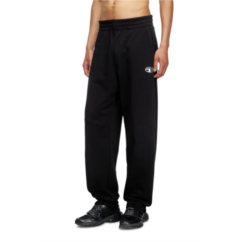 Diesel pants with metal-effect oval d logo