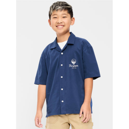 OldNavy Short-Sleeve Boxy Graphic Shirt for Boys