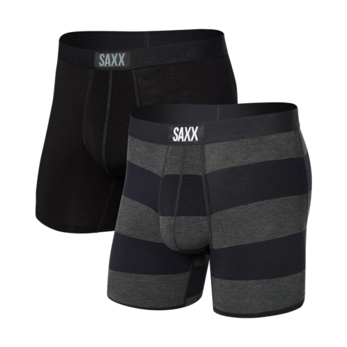 Mens SAXX UNDERWEAR Vibe Boxer Brief 2-Pack