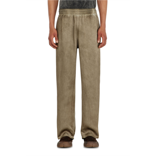 Diesel pants in wrinkled satin