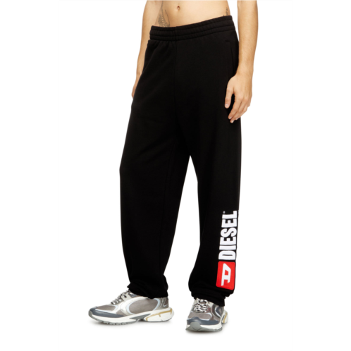 Diesel cotton pants with patch