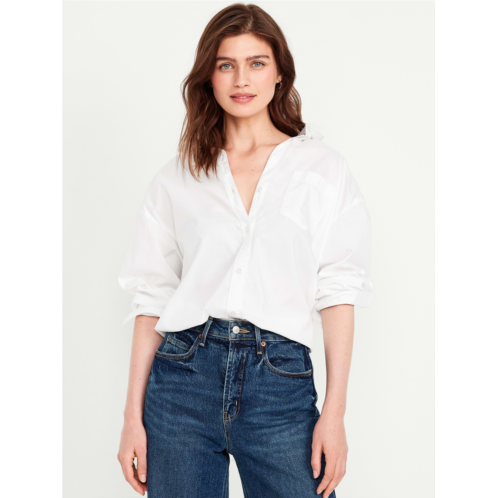 OldNavy Oversized Button-Down Boyfriend Shirt