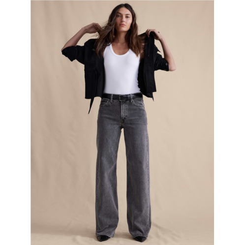 Bananarepublic The Icon Classic Wide-Leg Jean