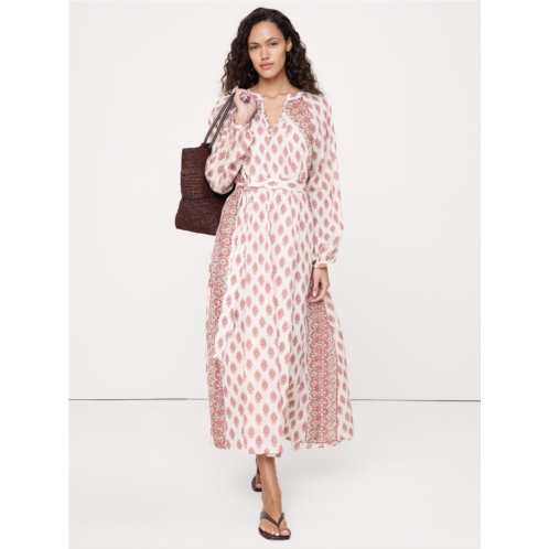 Bananarepublic Lightweight Cotton Kaftan Maxi Dress
