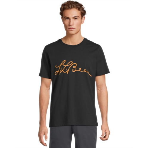 L.L.Bean Mens LLBean Signature Premium Essential Graphic Tee Short Sleeve