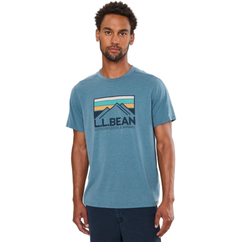 L.L.Bean Mens LLBean Everyday SunSmart Tee Short Sleeve Graphic