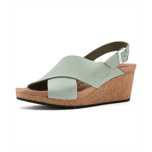 Birkenstock Samira Wedge - Nubuck Leather