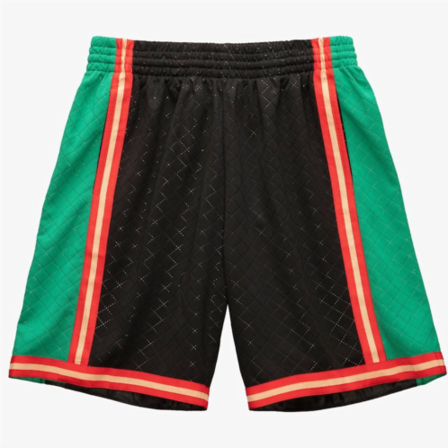 Mitchell & Ness mens neapolitan swingman la lakers shorts in black