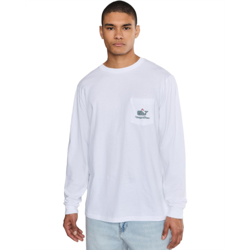 Vineyard Vines Golf Ball Whale Long Sleeve Tee