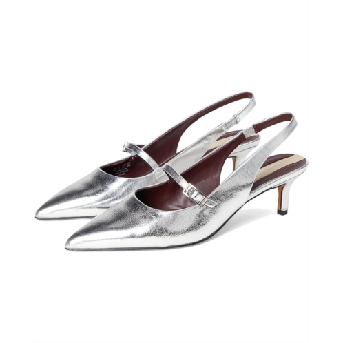 Franco Sarto Khloe Pointed Toe Slingback Kitten Heel