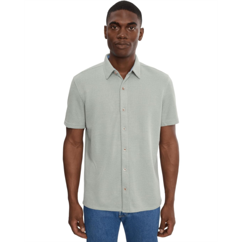 Mens Johnston & Murphy Linden Short-sleeve Knit Shirt