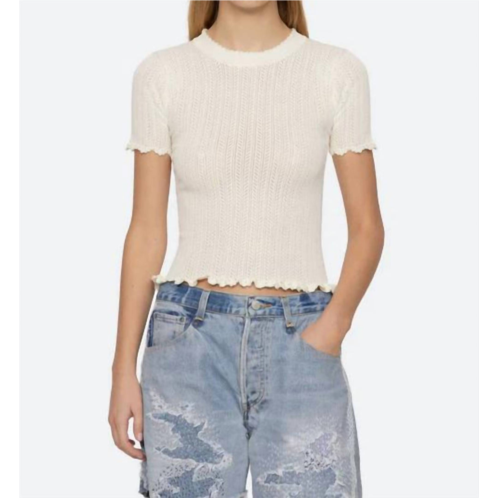 SEA abbie top in cream