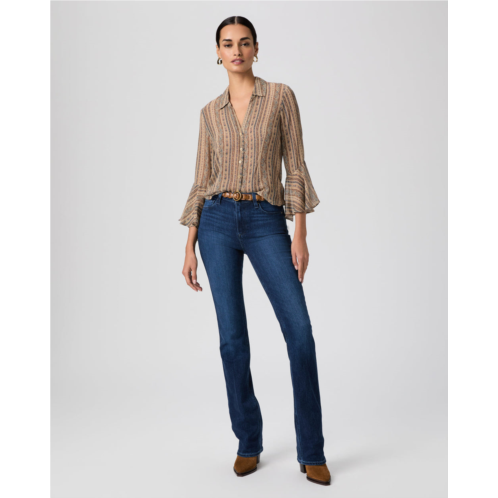 PAIGE high rise manhattan bootcut jean