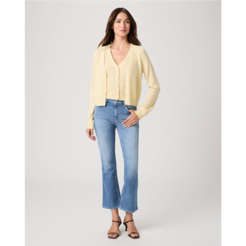 PAIGE mason crop bootcut jean