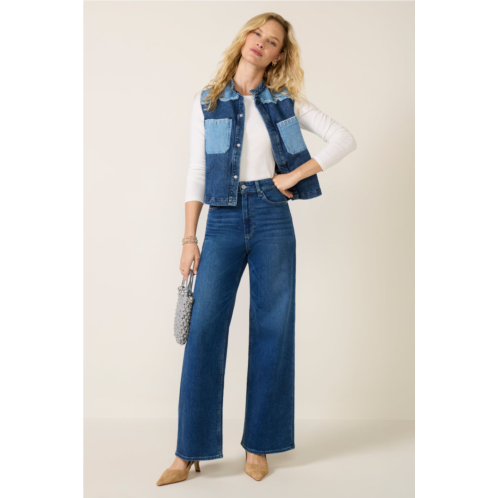 PAIGE womens anessa wide leg 31 jean
