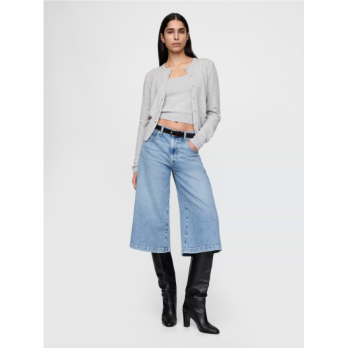 Gap High Rise Culotte Jeans