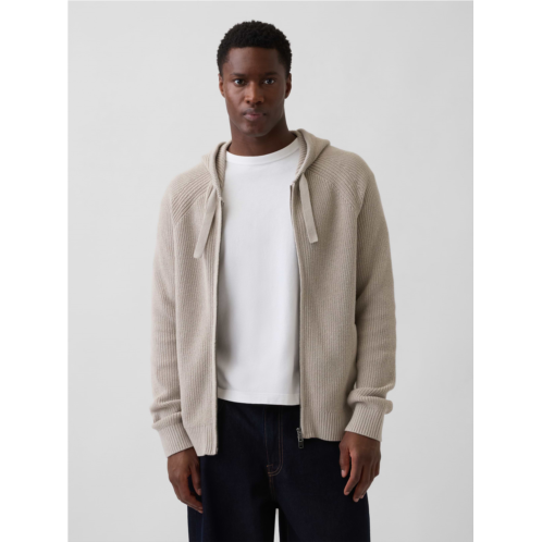 Gap Raglan Sweater Zip Hoodie