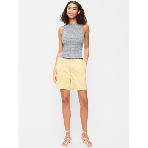 OldNavy High-Waisted OGC Chino Shorts -- 4-inch inseam