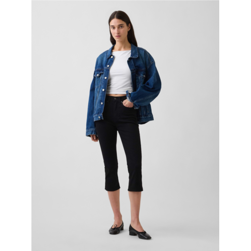 Gap High Rise Cropped Capri Jeans