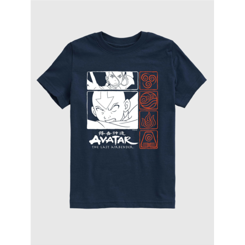 Gap Kids Avatar The Last Airbender Action Grid Short Sleeve Graphic T-Shirt