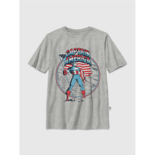 Gap Kids Captain America Vintage Pose Graphic T-Shirt