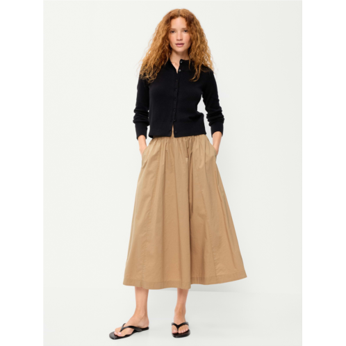 OldNavy Poplin Midi Skirt