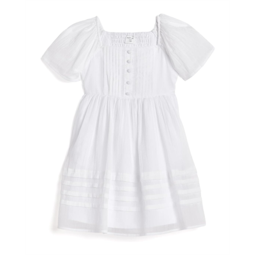 Girls abercrombie kids Faux Pintuck Mini Dress (Big Kids)