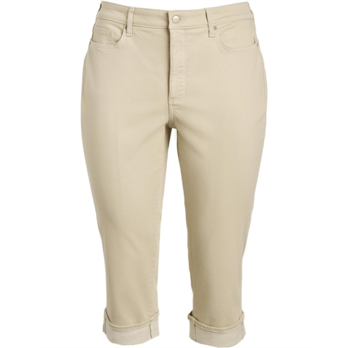 Womens NYDJ Plus Marilyn Crop Jeans