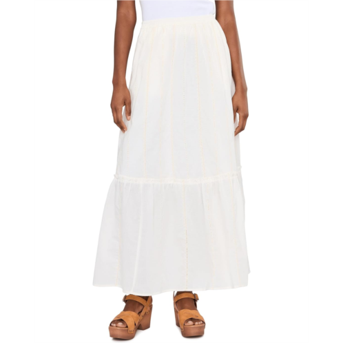 Liverpool Los Angeles Tiered Woven Pull-on Lined Maxi Skirt
