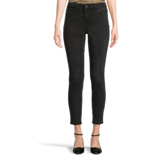 Womens Liverpool Los Angeles Petite Abby Mid-Rise Skinny Jeans w/ Welt Pockets 28