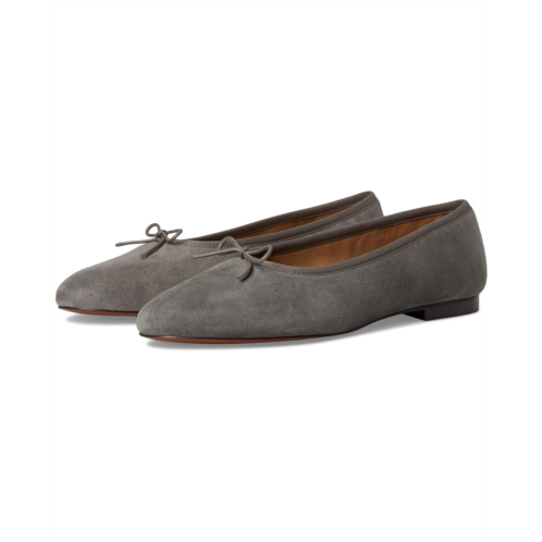 Madewell The April Ballet Flat in Suede