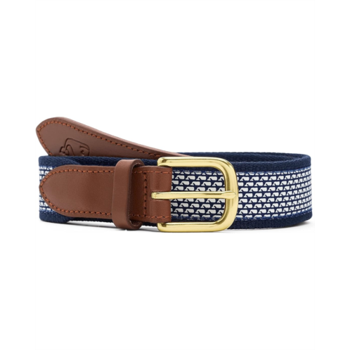 Vineyard Vines Kids Micro Whale Classic Canvas Club Belt