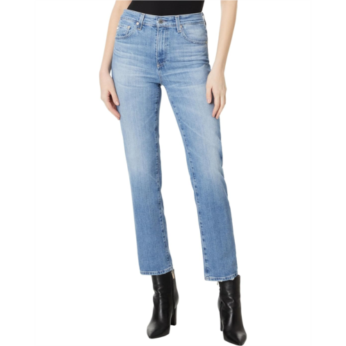 AG Jeans Saige High Rise Straight in 19 Years Suburbia
