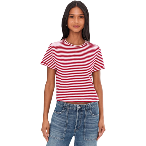 Madewell The Boxy Crop Tee in Soft Slub