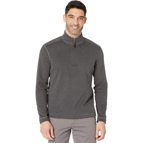 Mens Johnston & Murphy Reversible Solid 1/4 Zip