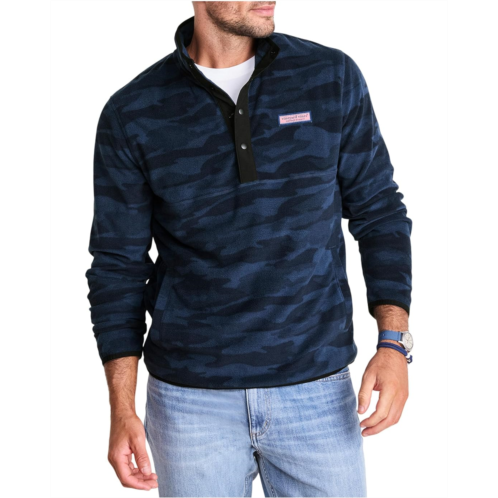 Vineyard Vines Harbor Fleece Quarter-Snap