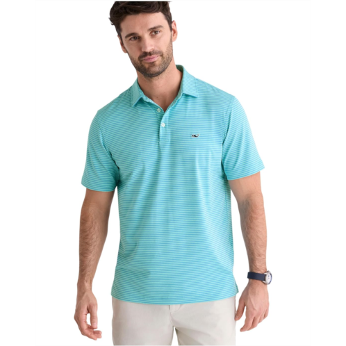 Vineyard Vines Bradley Stripe Sankaty Polo