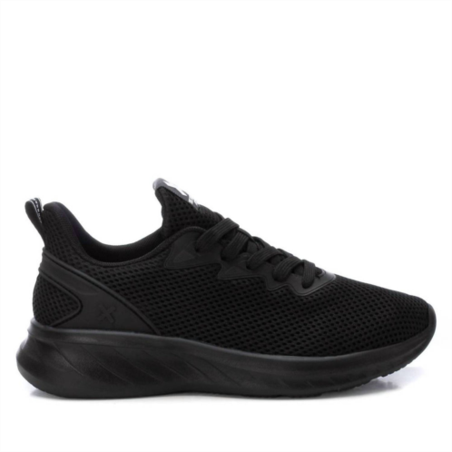 Xti womens trainer sneakers in black