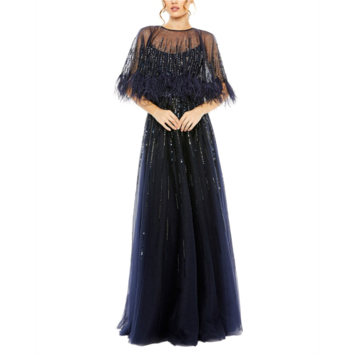 Mac Duggal embellished a-line dress