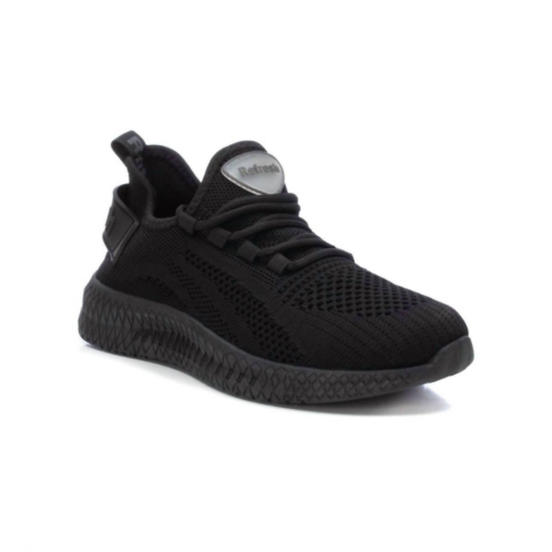 Xti womens sneakers in black