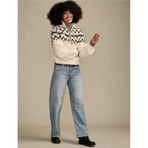 Lucky Brand womens Lucky legend barrel wide leg