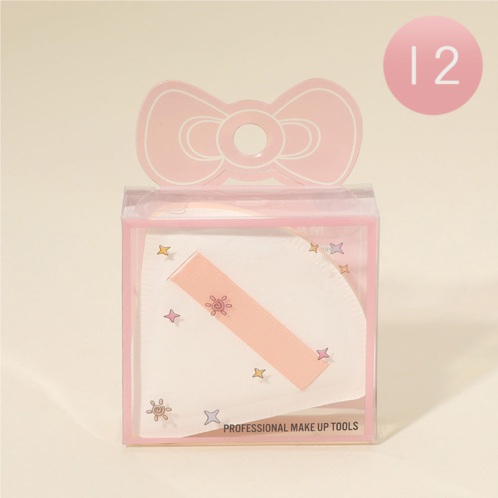 FASHNZFAB 12pcs - triangle makeup puff sponges