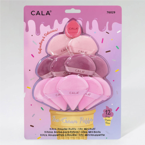 FASHNZFAB 12pcs - ice cream makeup puffs