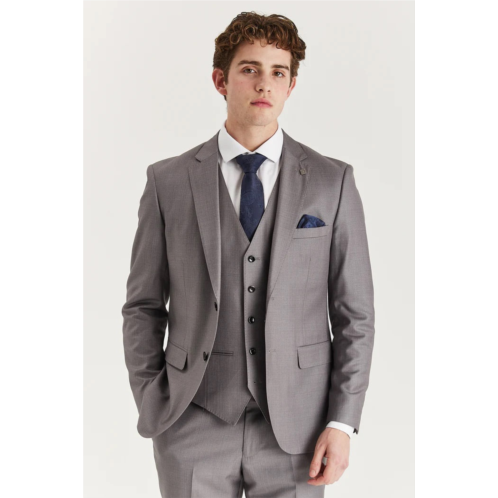 Oliver Tweed (Infinity Leather) MENS grey tailored suit blazer formal jacket