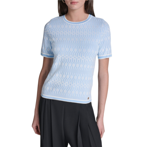Halston logo sweater