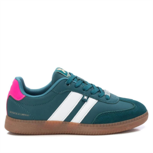 Xti womens casual sneakers in green