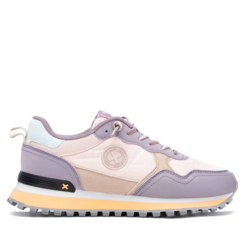 Xti womens 144156 round toe sneakers in nude