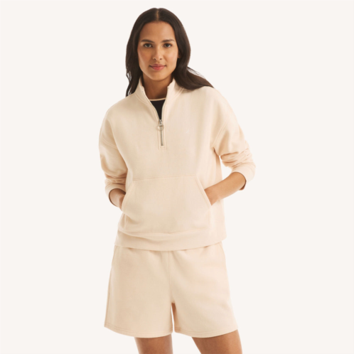 Nautica womens fleece quarter-zip
