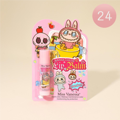 FASHNZFAB 24pcs - monster bunny color changing lip balms