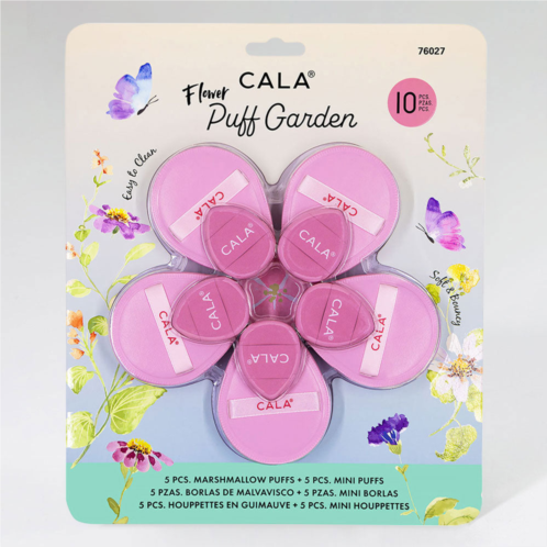 FASHNZFAB 10pcs - flower makeup puffs